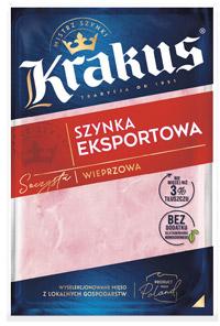 Szynka eksportowa wieprzowa Krakus, 120 g