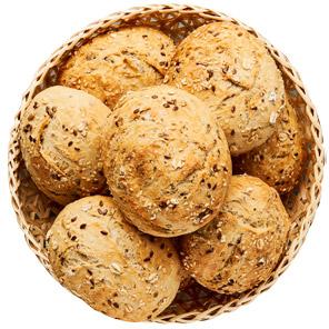 Bułka śniadaniowa z ziarnami, 80 g