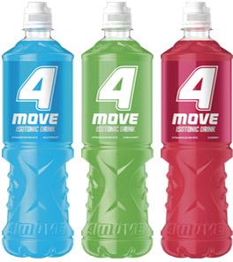 Napój izotoniczny 4Move Multifruit, 750 ml