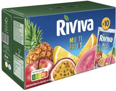 Napój niegazowany Riviva, 10x200 ml