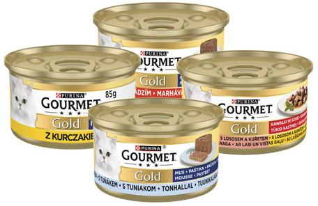 Karma dla kota Gourmet Gold, 85 g