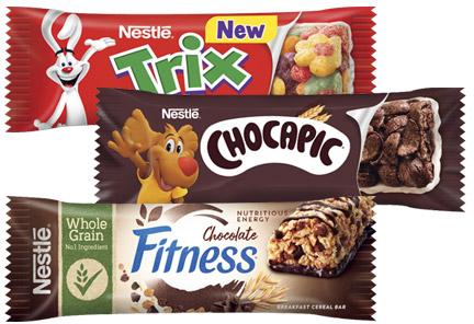 Baton Nestlé, 17-25 g