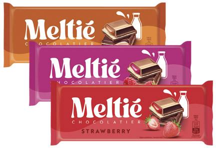 Czekolada nadziewana Meltié, 100 g