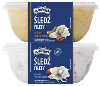 Filety śledziowe w sosie Marinero, 300 g