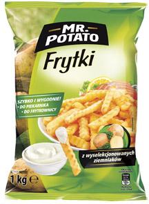 Frytki karbowane Mr. Potato, 1 kg