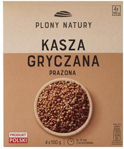 Kasza gryczana prażona Plony Natury, 4x100 g