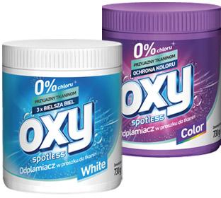 Odplamiacz do tkanin w proszku Oxy Spotless, 730 g