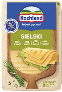 Ser żółty plastry Sielski Hochland, 135 g