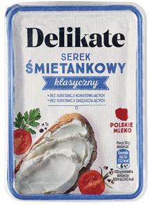 Serek śmietankowy klasyczny Delikate, 200 g