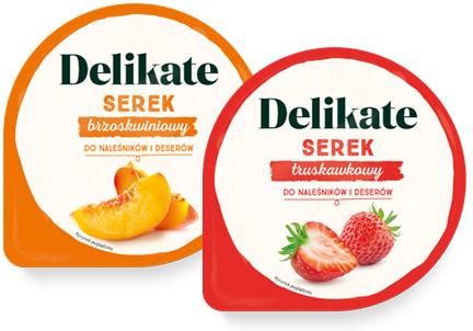 Serek twarogowy Delikate, 385 g/400 g