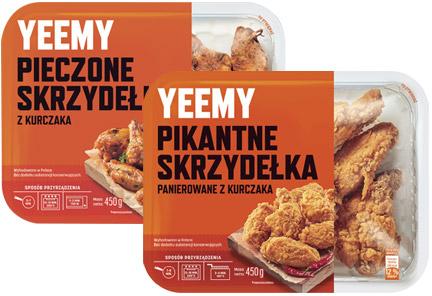 Skrzydełka z kurczaka Yeemy, 450 g