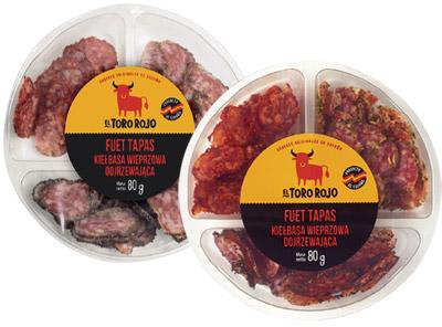 Fuet tapas El Toro Rojo, 80 g