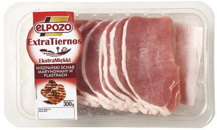 Hiszpański schab marynowany w plastrach El Pozo, 300 g