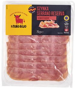 Szynka Serrano Reserva El Toro Rojo, 70 g