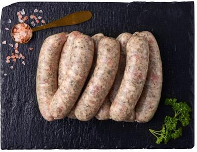Kiełbasa biała surowa premium Kraina Mięs, 500 g