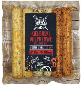 Zestaw kiełbasek na grilla Czas na Grill, 375 g