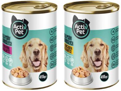 Karma dla psa w puszce Activ Pet, 415 g
