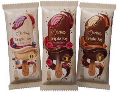 Lody na patyku Triple Marletto, 90 ml