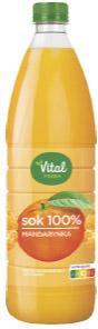 Sok bezpośrednio wyciskany mandarynkowy Vital Fresh, 1 l