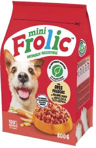Sucha karma dla psa Frolic, 800 g