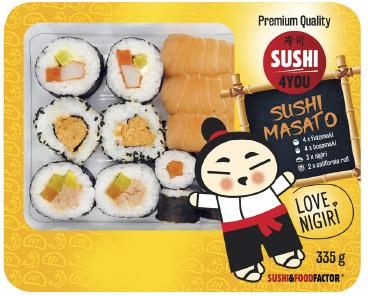 Sushi Masato, 335 g