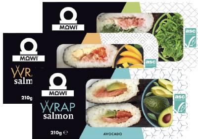 Sushi wrap Mowi, 210 g