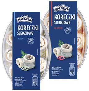 Koreczki śledziowe Marinero, 250 g