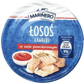 Łosoś kawałki Marinero, 150 g