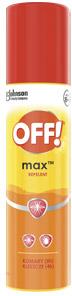Off! Max Spray przeciw komarom, 100 ml