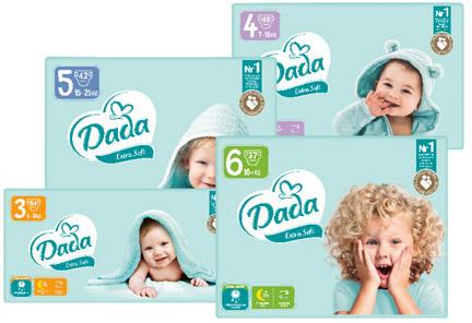 Pieluchy Dada Extra Soft