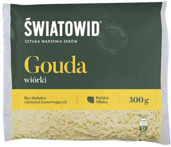 Ser Gouda wiórki Światowid, 300 g