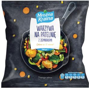 Warzywa na patelnię z ziemniakami Mroźna Kraina, 750 g