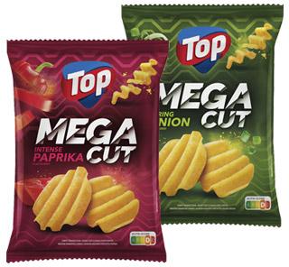 Chipsy Mega Karbowane Top, 150 g