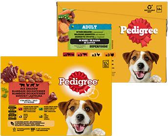 Karma dla psa w saszetkach Pedigree, 12x100 g
