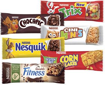 Baton Nestlé, 17-25 g