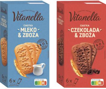 Ciastka śniadaniowe Vitanella, 300 g