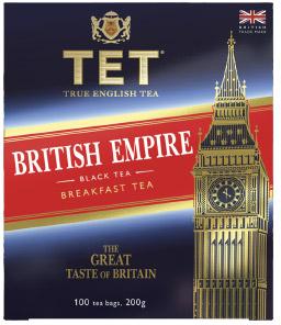 Herbata ekspresowa British Empire TET, 100 torebek