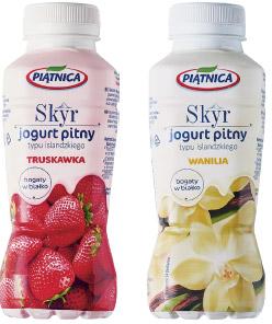 Jogurt pitny Skyr Piątnica, 330 ml