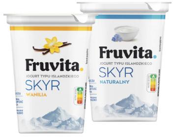 Jogurt Skyr Fruvita, 400 g