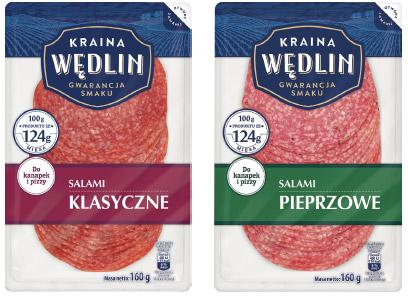Salami Kraina Wędlin, 160 g