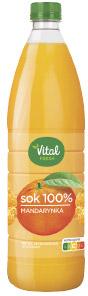 Sok bezpośrednio wyciskany mandarynkowy Vital Fresh, 1 l