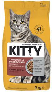 Sucha karma dla kota Kitty, 2 kg