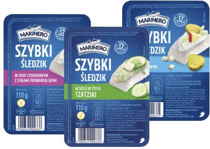 Szybki śledzik w sosie Marinero Snack!, 110 g