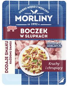 Boczek w słupkach Morliny, 130 g