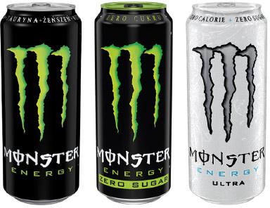 Napój energetyczny Monster Energy, 500 ml
