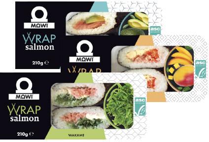 Sushi wrap Mowi, 210 g