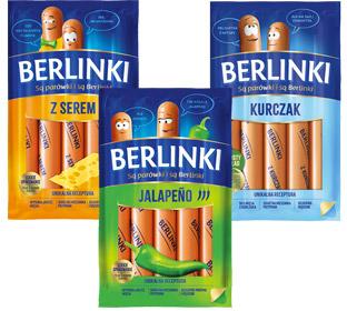 Parówki Berlinki, 250 g