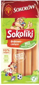 Parówki Sokoliki Sokołów, 140 g
