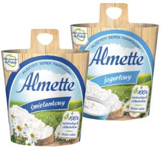 Puszysty serek twarogowy Almette, 150 g