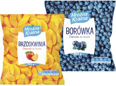 Borówka lub brzoskwinia Mroźna Kraina, 300 g
